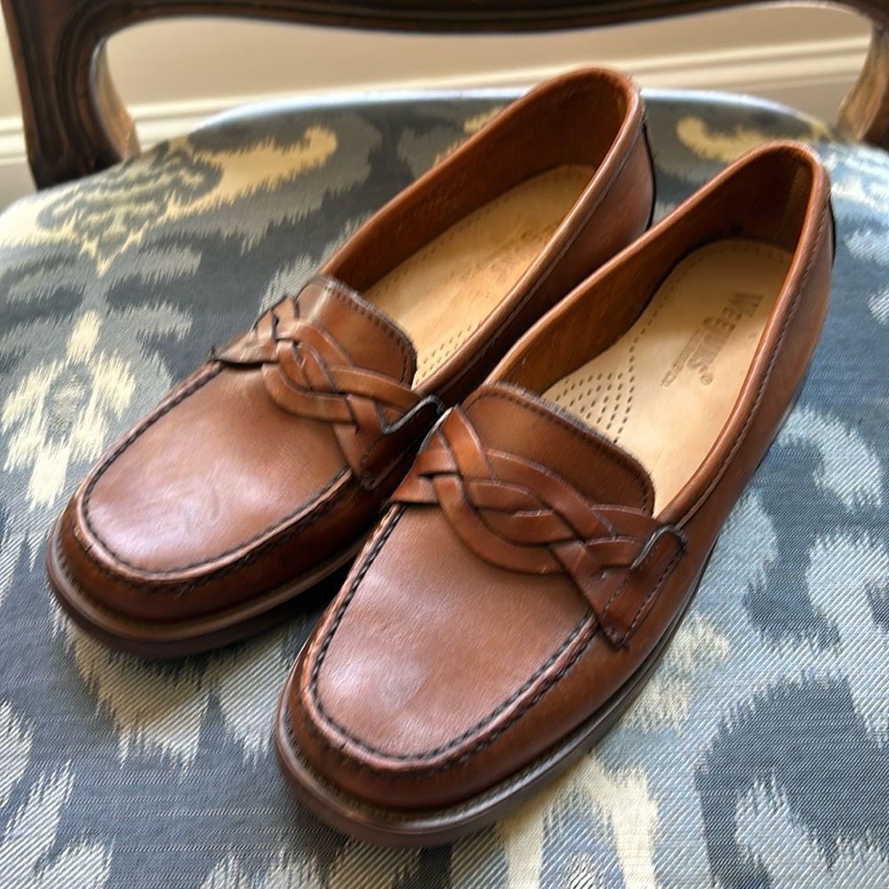 G.H. Bass & Co. Brown Leather Loafers